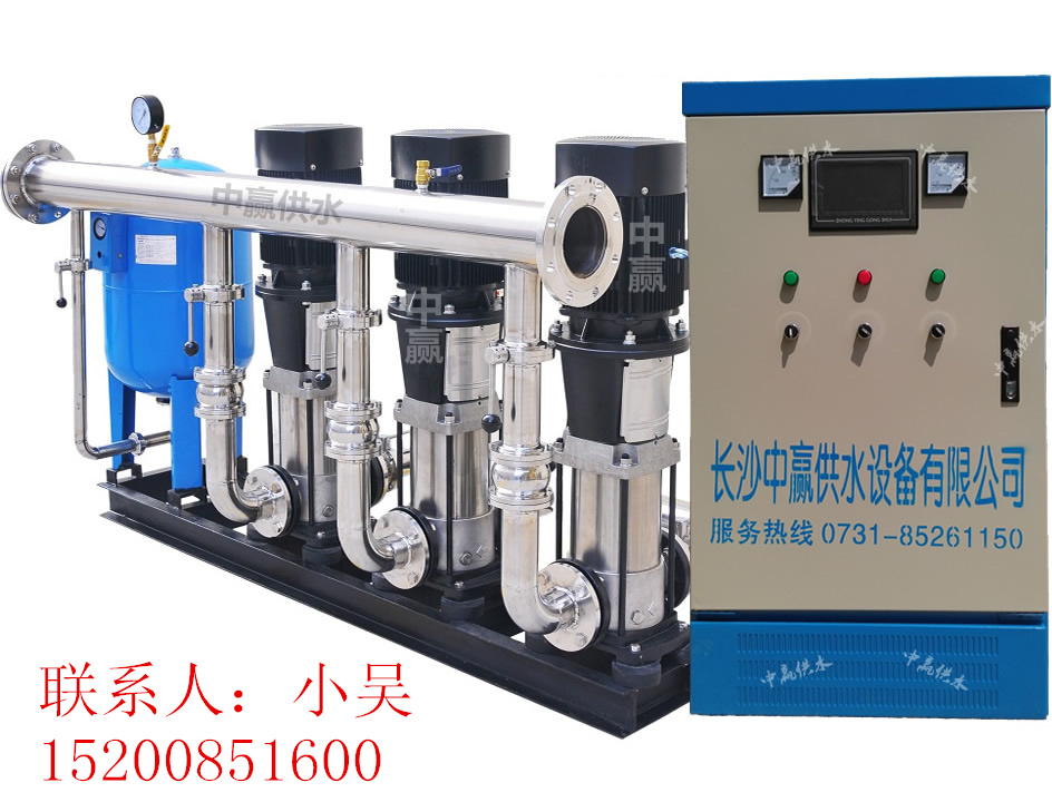 變頻恒壓供水設(shè)備哪家好？中贏供水機器人焊接代替人大勢所趨